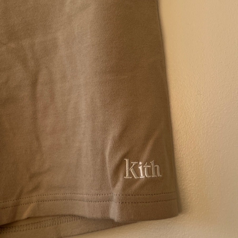 Kith Tan Women's Bike Shorts - Picture 2 of 4